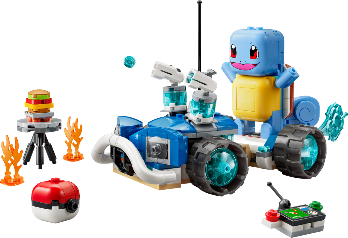 Zestaw LEGO Trainer's Buggy Adventure with Squirtle