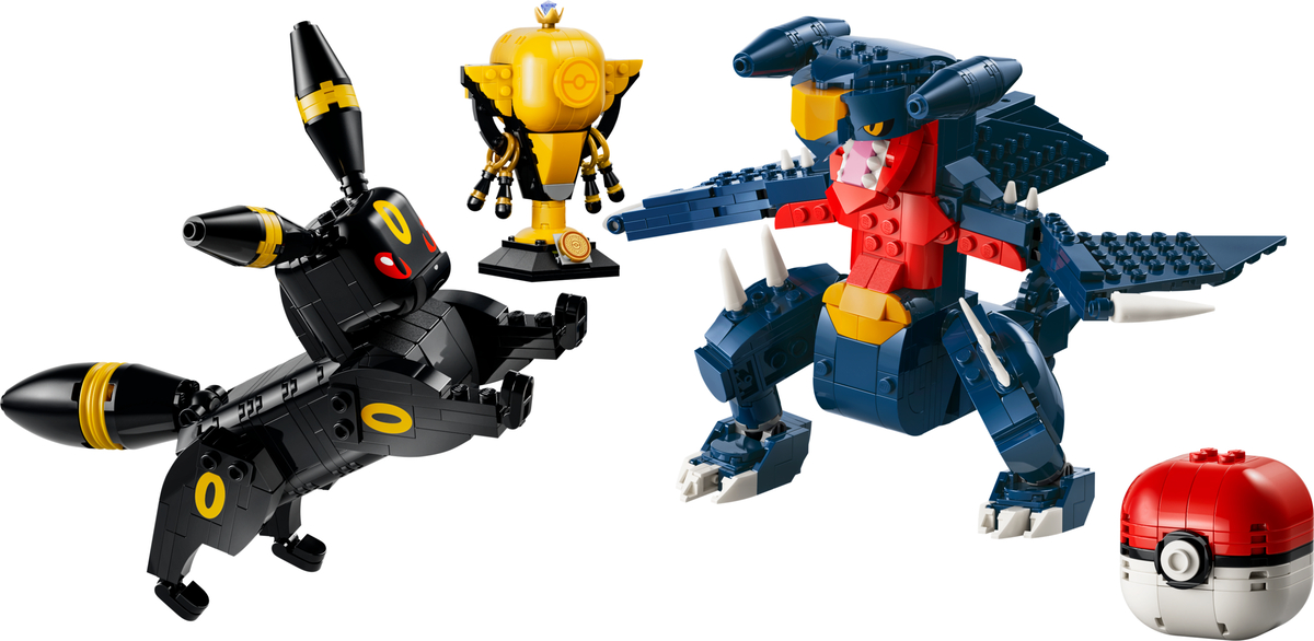 Zestaw LEGO Umbreon vs. Garchomp Championship Battle