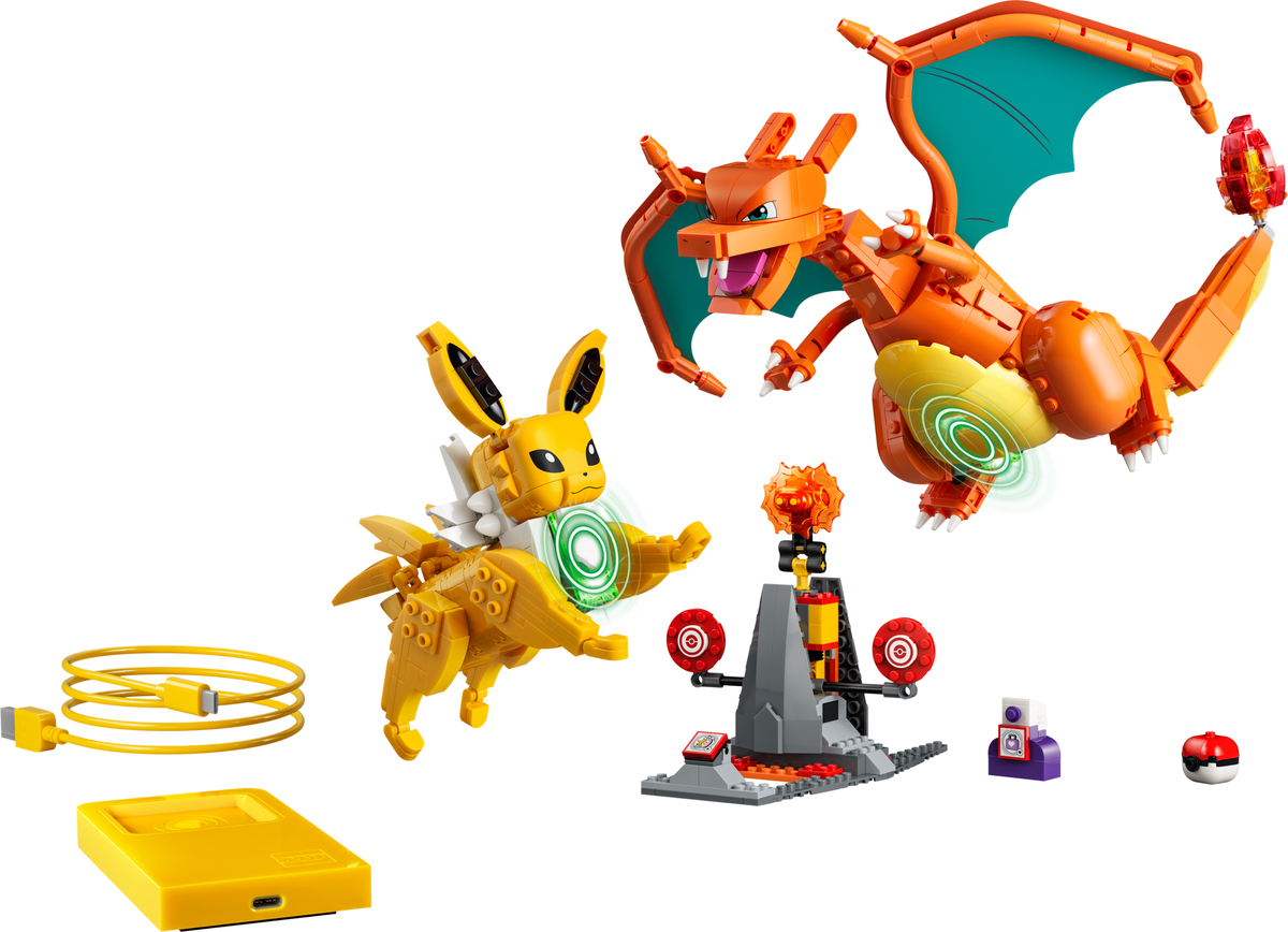 Zestaw LEGO Charizard vs. Jolteon Ultimate Battle