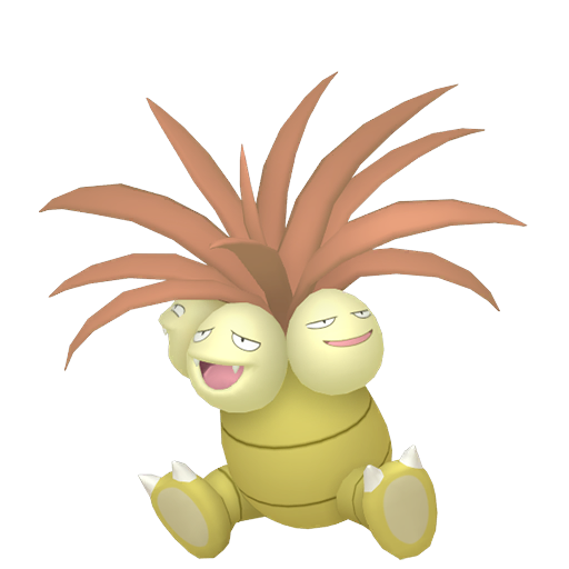 Exeggutor — duży render postaci w wariancie shiny