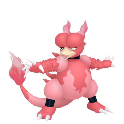 Magmar — duży render postaci w wariancie shiny