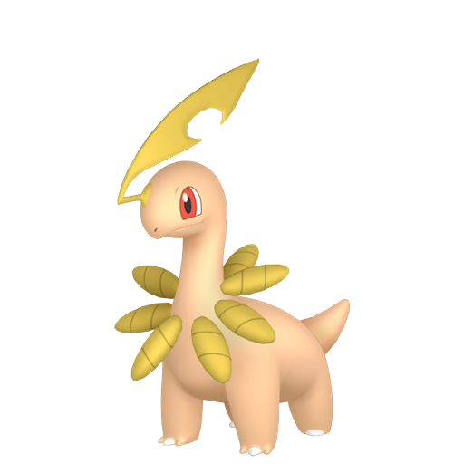 Bayleef — duży render postaci w wariancie shiny