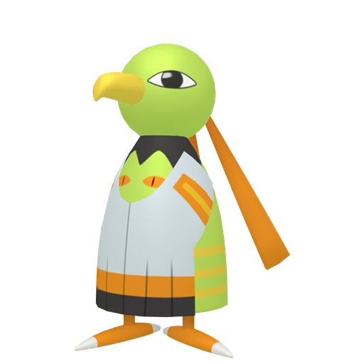Xatu — duży render postaci w wariancie shiny