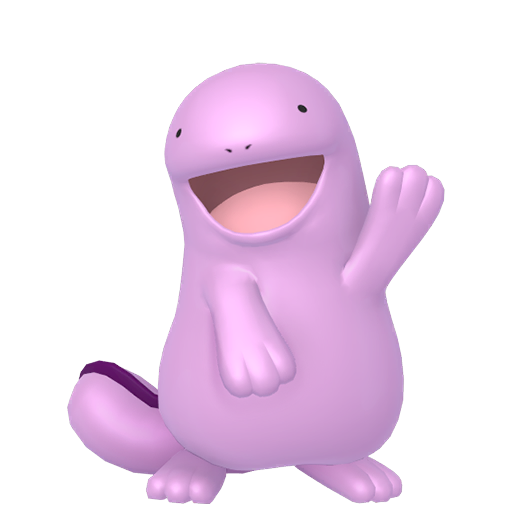 Quagsire — duży render postaci w wariancie shiny