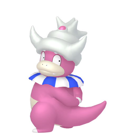 Slowking — duży render postaci w wariancie shiny