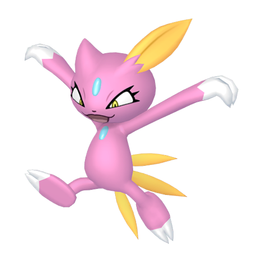 Sneasel — duży render postaci w wariancie shiny