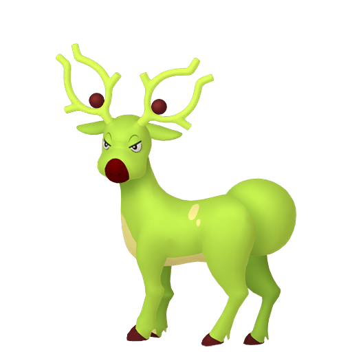 Stantler — duży render postaci w wariancie shiny