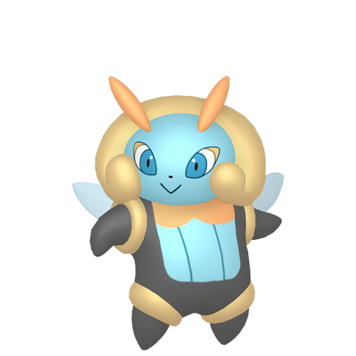 Illumise — duży render postaci w wariancie shiny