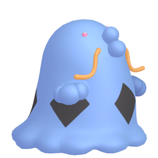Swalot — duży render postaci w wariancie shiny