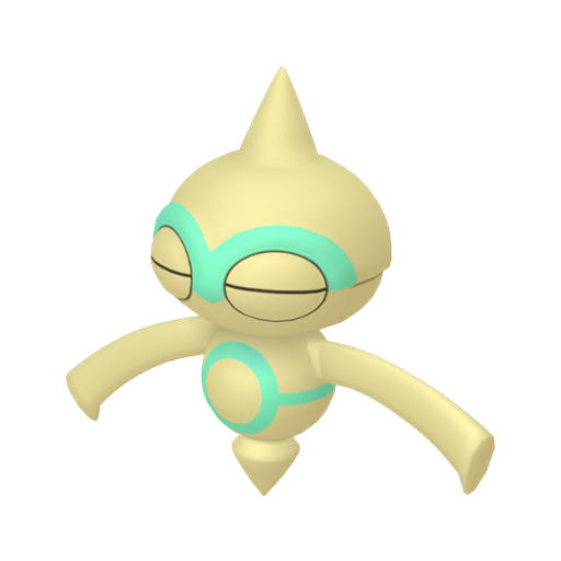 Baltoy — duży render postaci w wariancie shiny