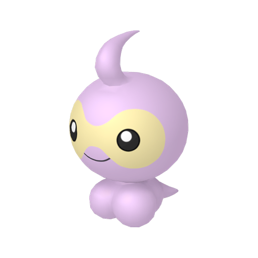 Castform — duży render postaci w wariancie shiny