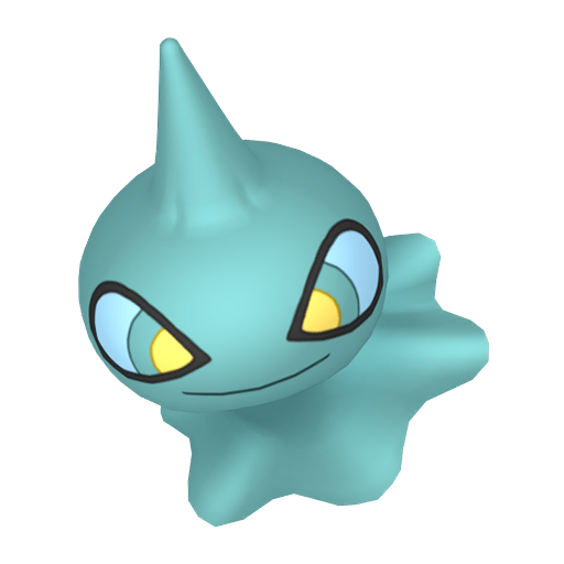 Shuppet — duży render postaci w wariancie shiny