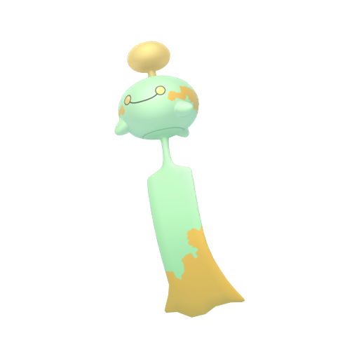 Chimecho — duży render postaci w wariancie shiny