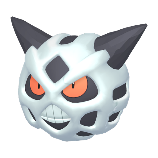 Glalie — duży render postaci w wariancie shiny