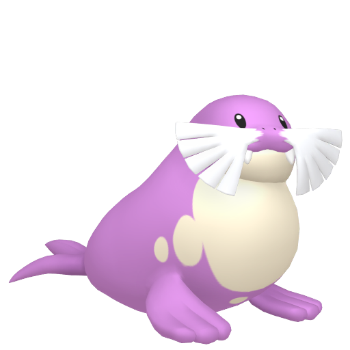 Sealeo — duży render postaci w wariancie shiny