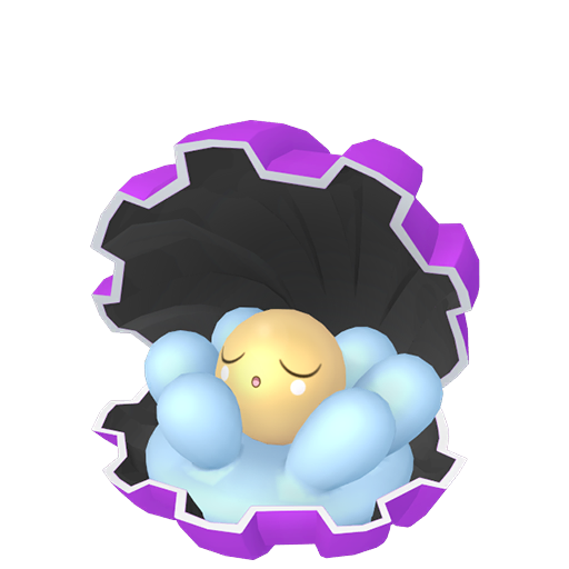 Clamperl — duży render postaci w wariancie shiny