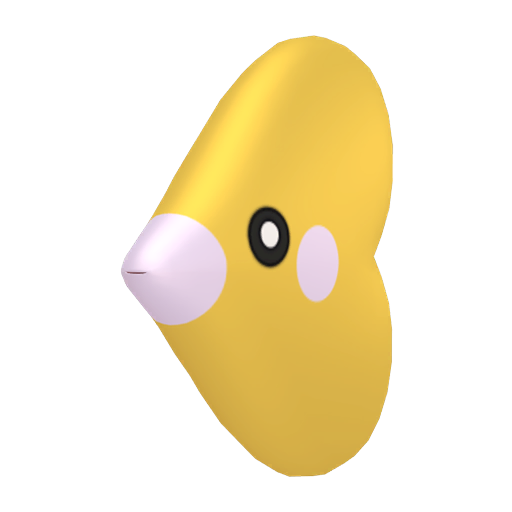 Luvdisc — duży render postaci w wariancie shiny