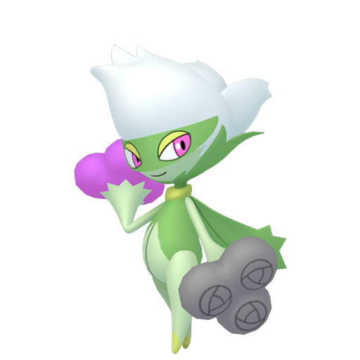 Roserade — duży render postaci w wariancie shiny