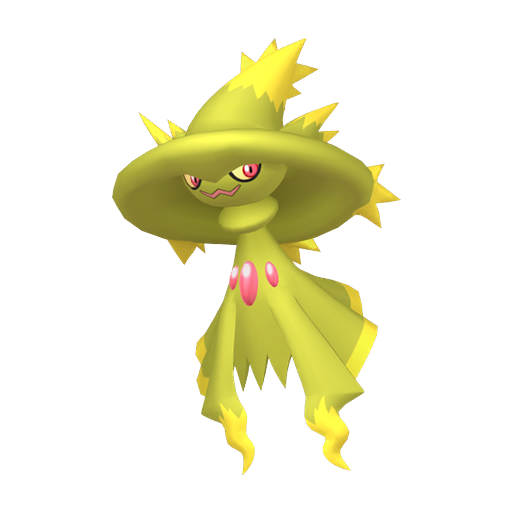 Mismagius — duży render postaci w wariancie shiny