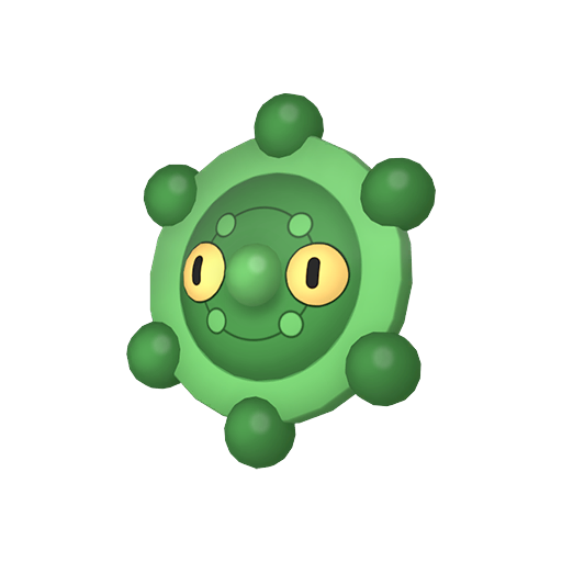 Bronzor — duży render postaci w wariancie shiny