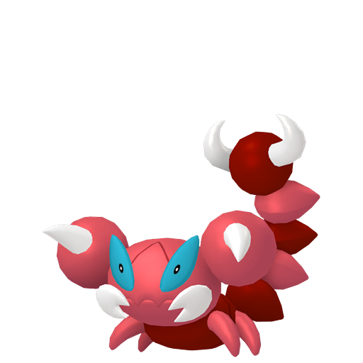Skorupi — duży render postaci w wariancie shiny