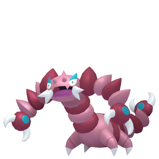 Drapion — duży render postaci w wariancie shiny