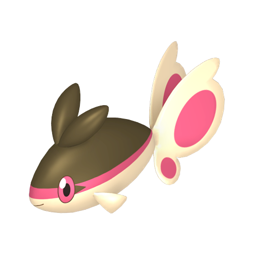 Finneon — duży render postaci w wariancie shiny