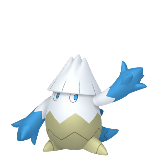 Snover — duży render postaci w wariancie shiny