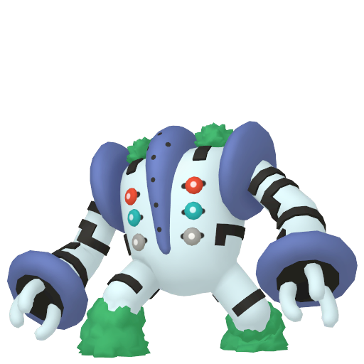 Regigigas — duży render postaci w wariancie shiny