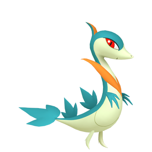 Servine — duży render postaci w wariancie shiny