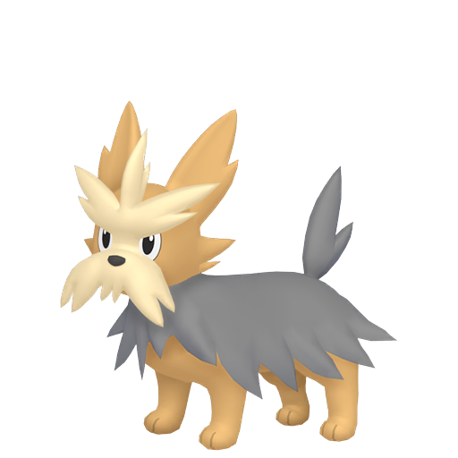 Herdier — duży render postaci w wariancie shiny