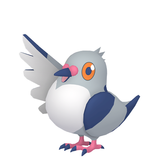 Pidove — duży render postaci w wariancie shiny