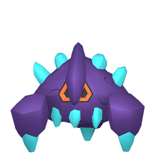 Boldore — duży render postaci w wariancie shiny