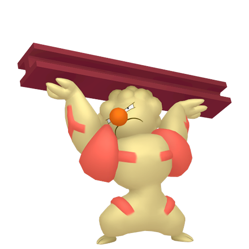 Gurdurr — duży render postaci w wariancie shiny