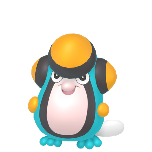 Palpitoad — duży render postaci w wariancie shiny