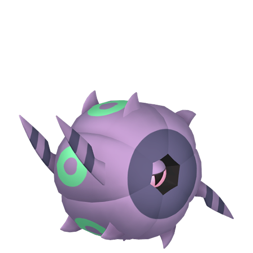 Whirlipede — duży render postaci w wariancie shiny