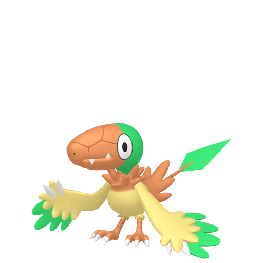 Archen — duży render postaci w wariancie shiny