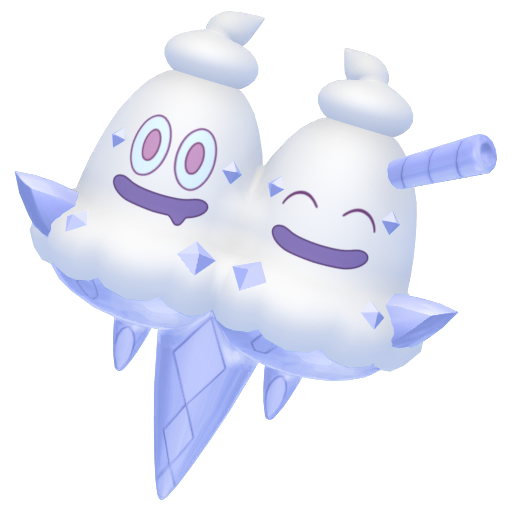 Vanilluxe — duży render postaci w wariancie shiny