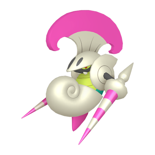 Escavalier — duży render postaci w wariancie shiny