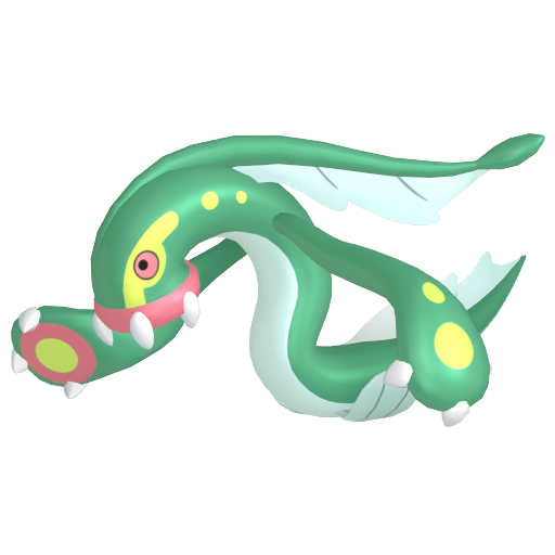 Eelektross — duży render postaci w wariancie shiny