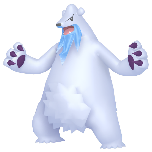 Beartic — duży render postaci w wariancie shiny