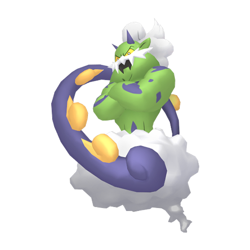 Tornadus — duży render postaci w wariancie shiny