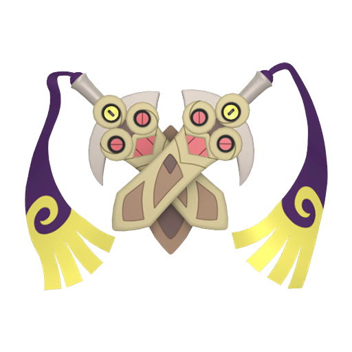 Doublade — duży render postaci w wariancie shiny