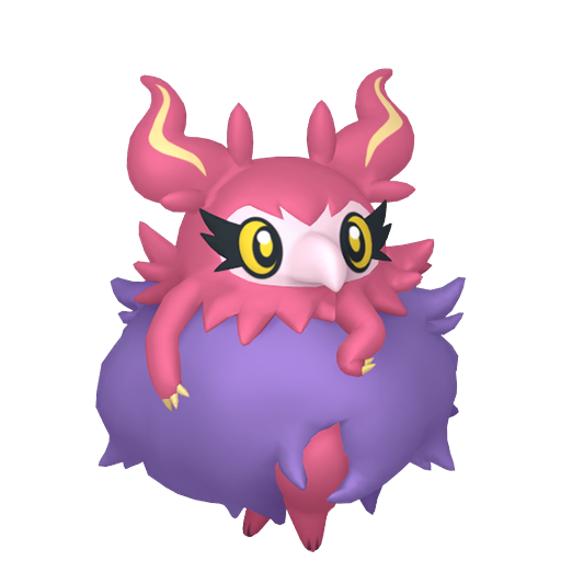 Aromatisse — duży render postaci w wariancie shiny