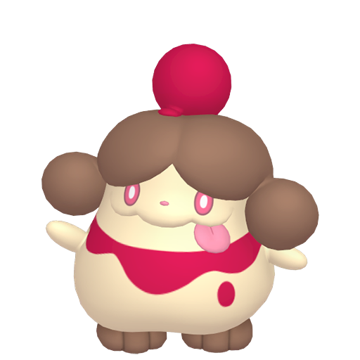Slurpuff — duży render postaci w wariancie shiny