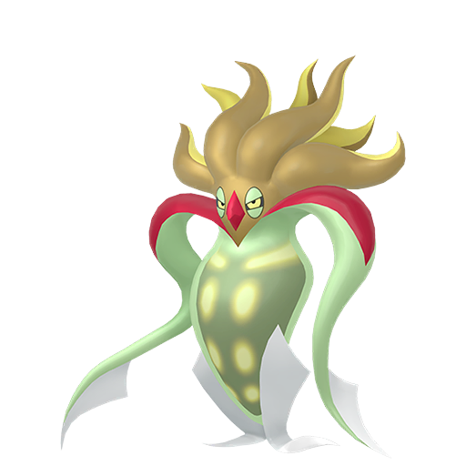 Malamar — duży render postaci w wariancie shiny