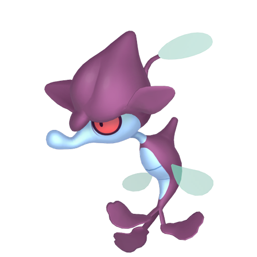 Skrelp — duży render postaci w wariancie shiny