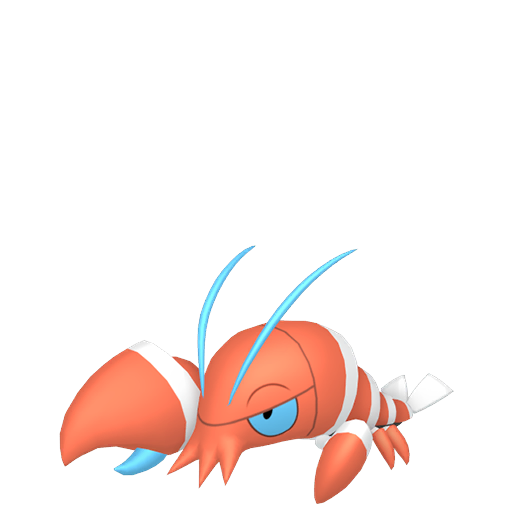 Clauncher — duży render postaci w wariancie shiny