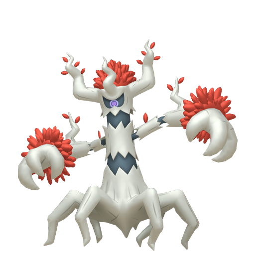 Trevenant — duży render postaci w wariancie shiny