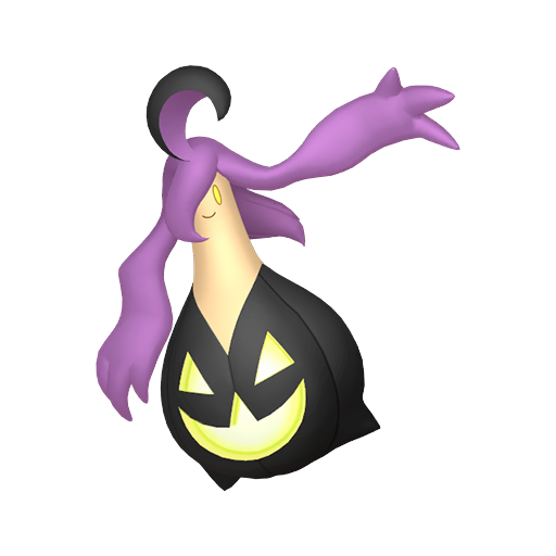 Gourgeist — duży render postaci w wariancie shiny
